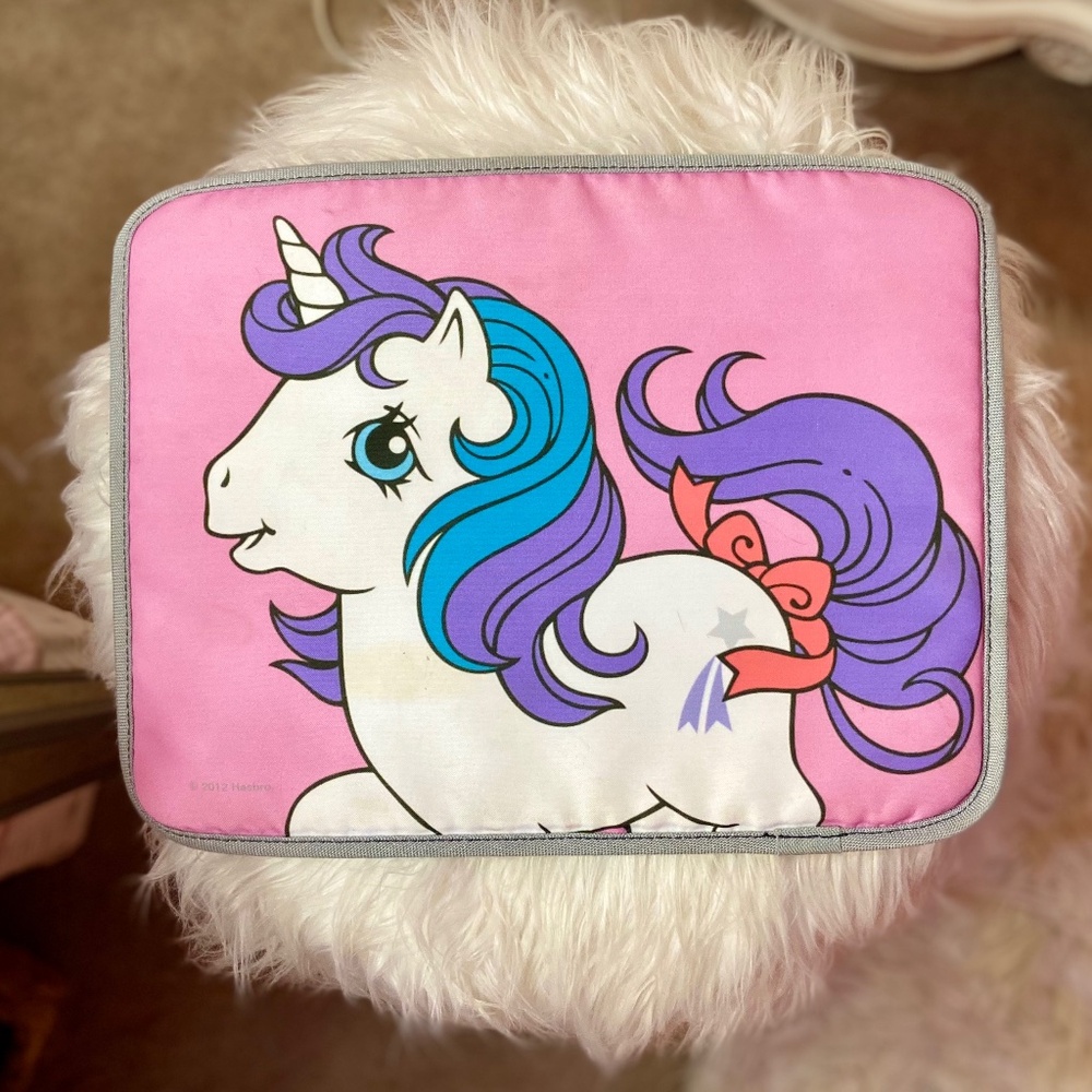 Vintage My Little Pony MacBook Air Apple Computer Softshell Case Sleeve 10 inch